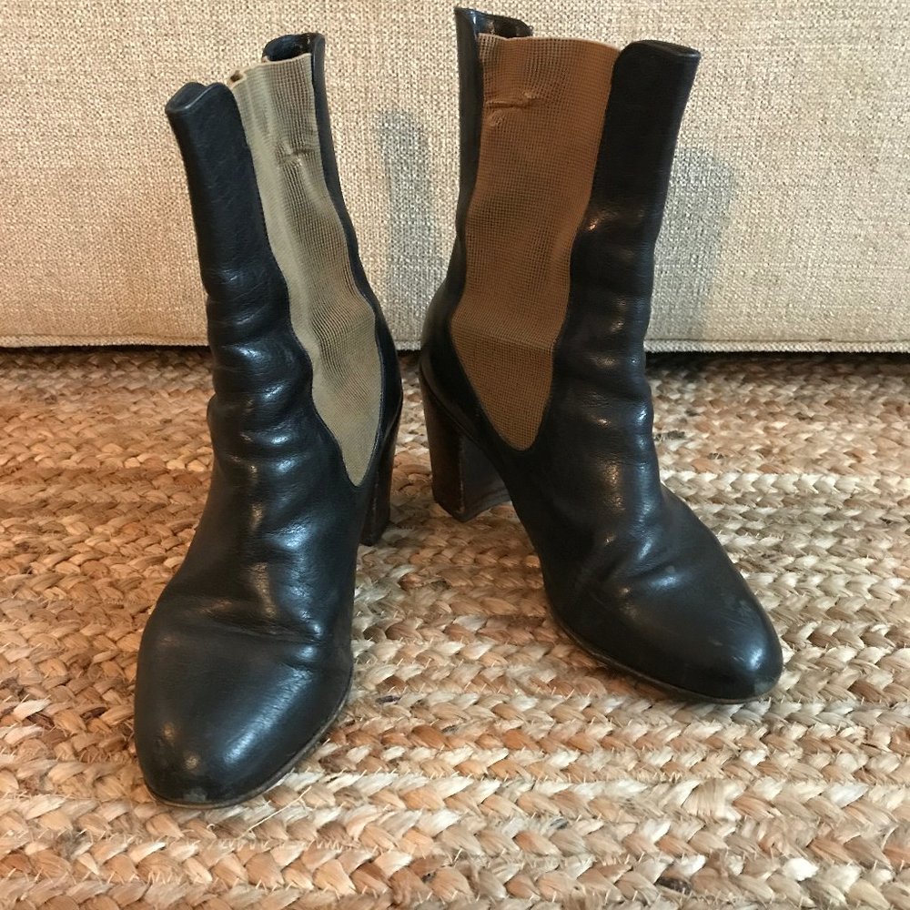 Dries van Noten short pull-on boots